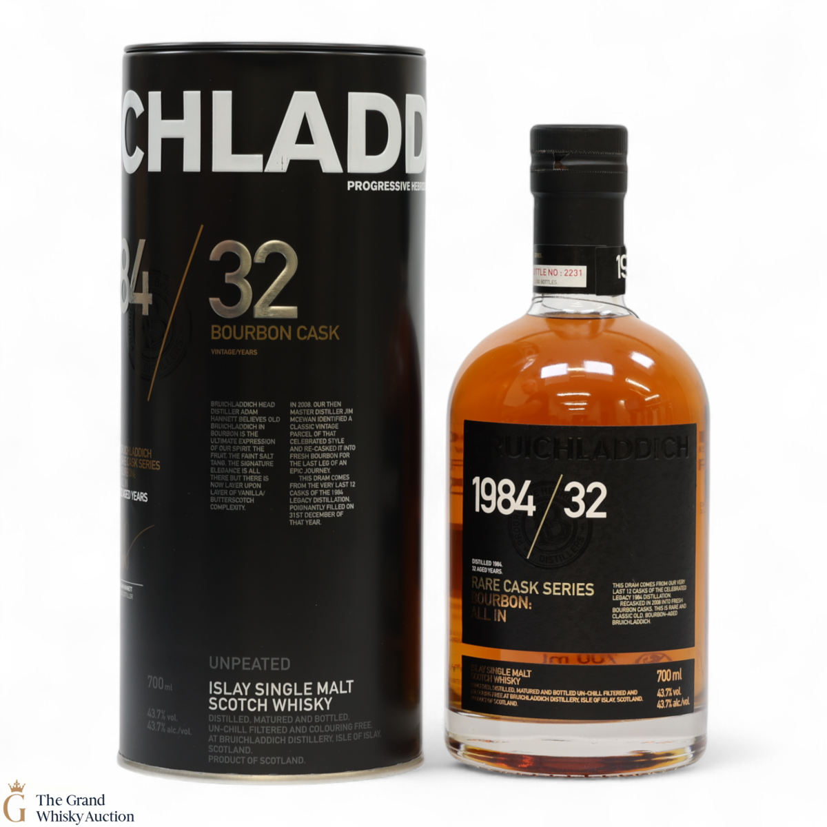 Bruichladdich - 1984 - 32 Year Old  - Rare Cask Series - Bourbon