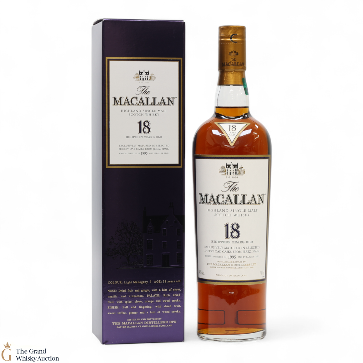 Macallan - 18 Year Old Sherry Oak (1995)