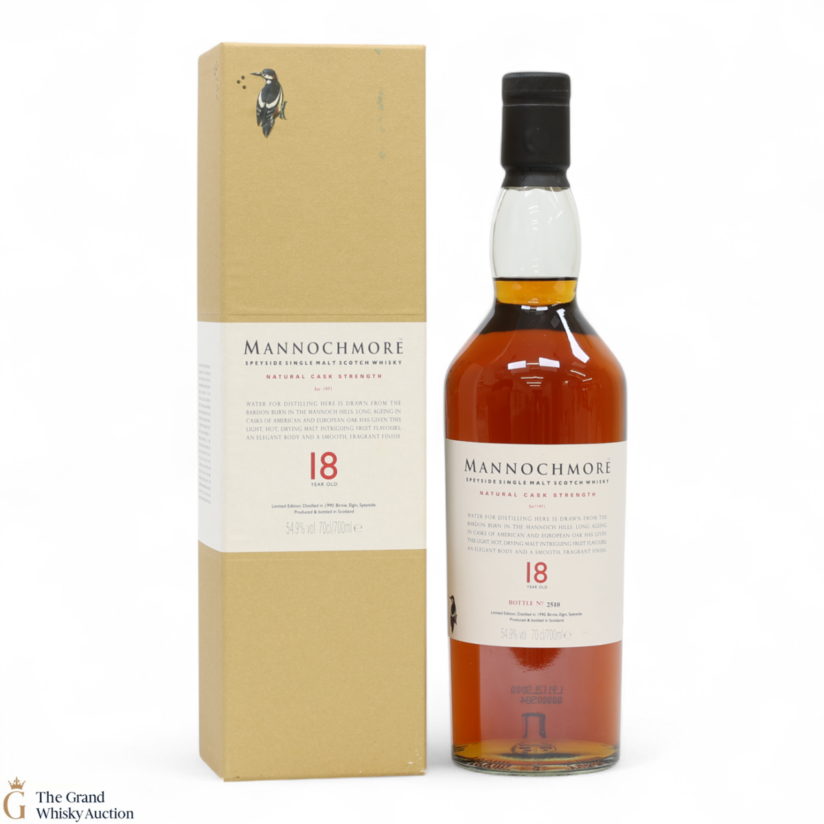 Mannochmore - 18 Year Old 1990 - Natural Cask Strength