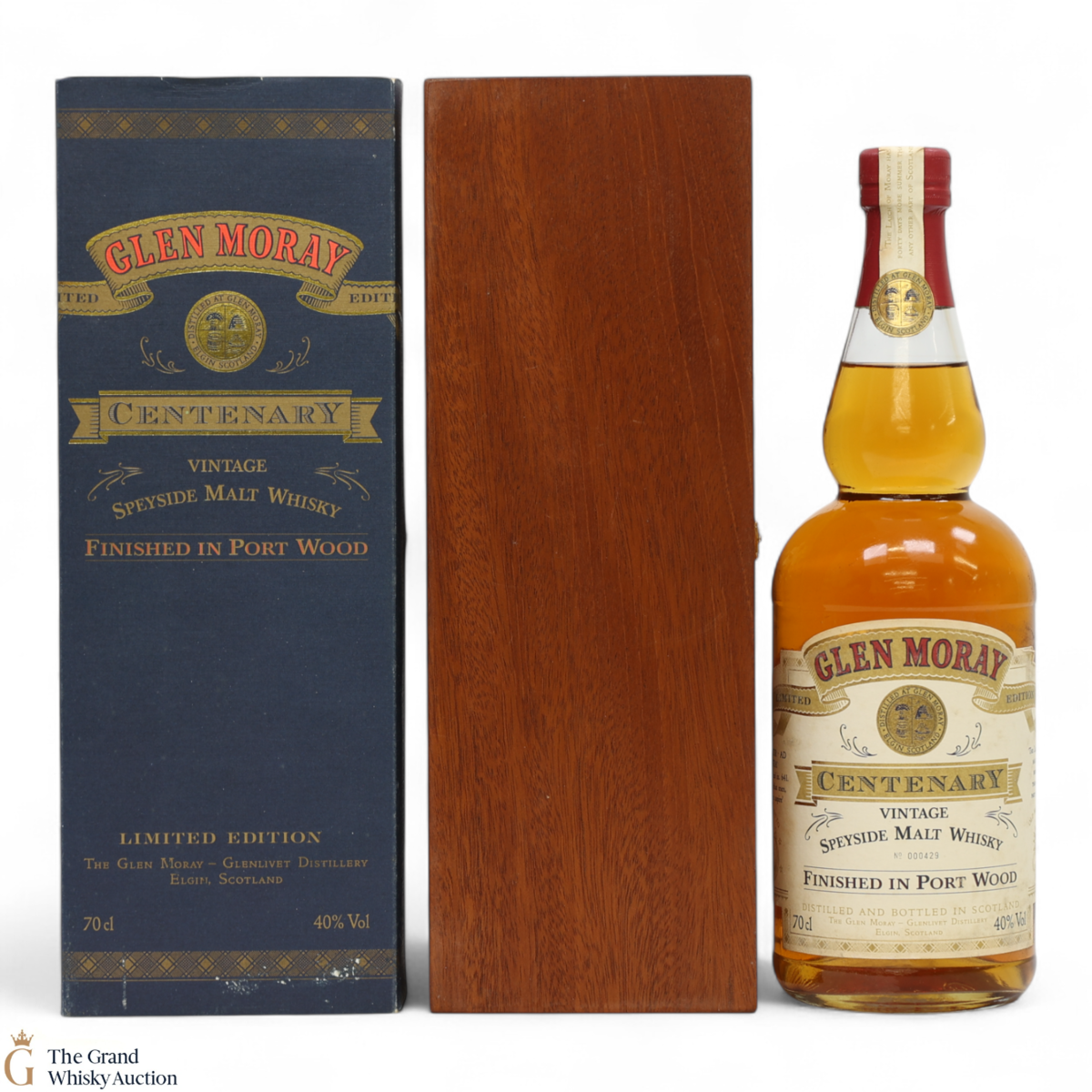 Glen Moray - Centenary - Port Wood Finish