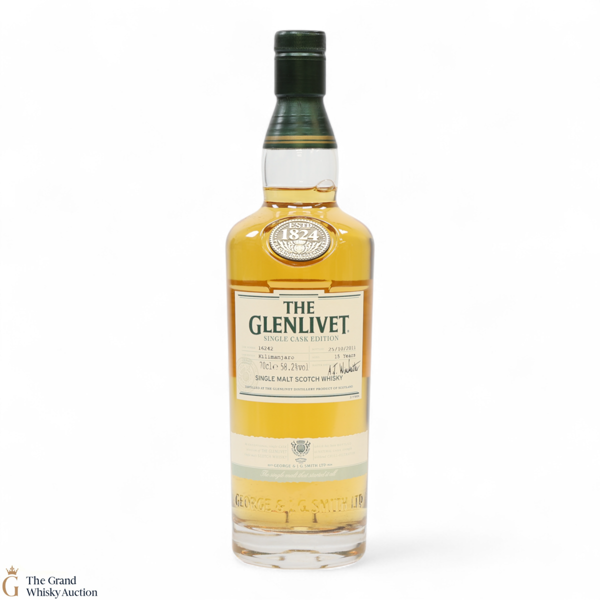Glenlivet - 15 Year Old - Kilimanjaro Single Cask #16242 
