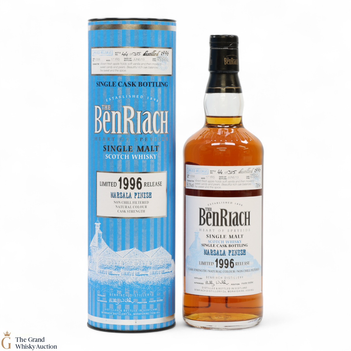 Benriach - 17 Year Old 1996 Single Cask #10306 Marsala Finish
