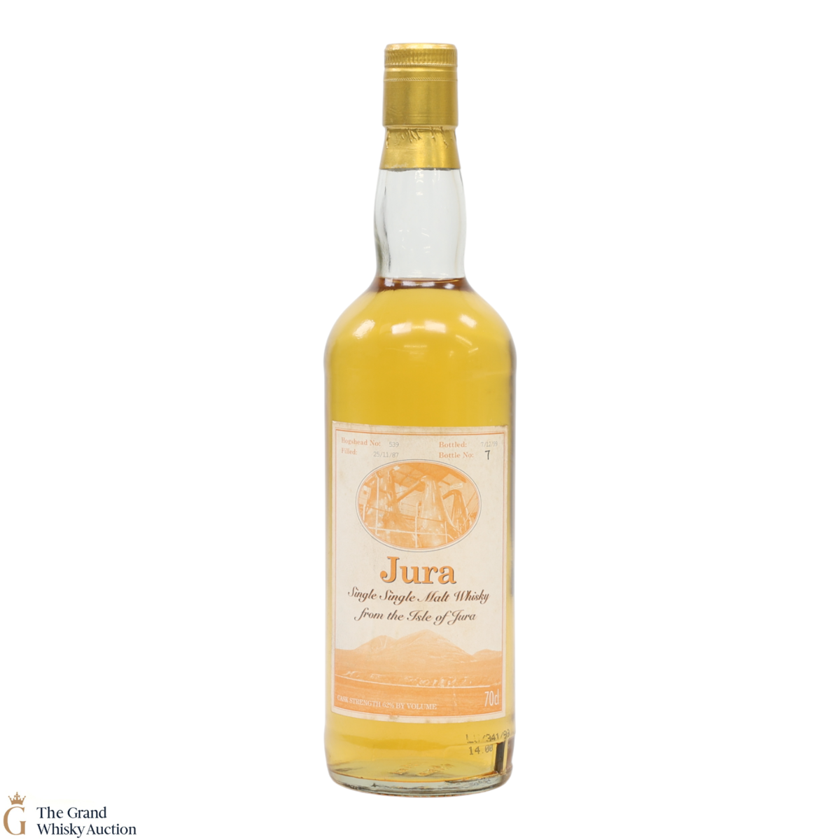 Jura - 12 Year Old 1987 - Private Hogshead #539