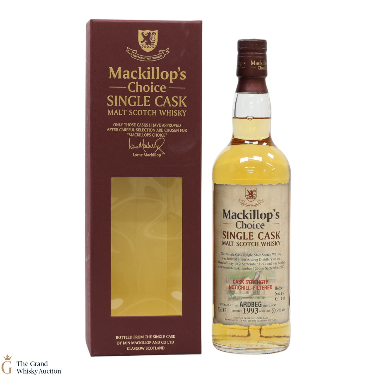 Ardbeg - 1993 Cask Strength - Mackillop's Choice 