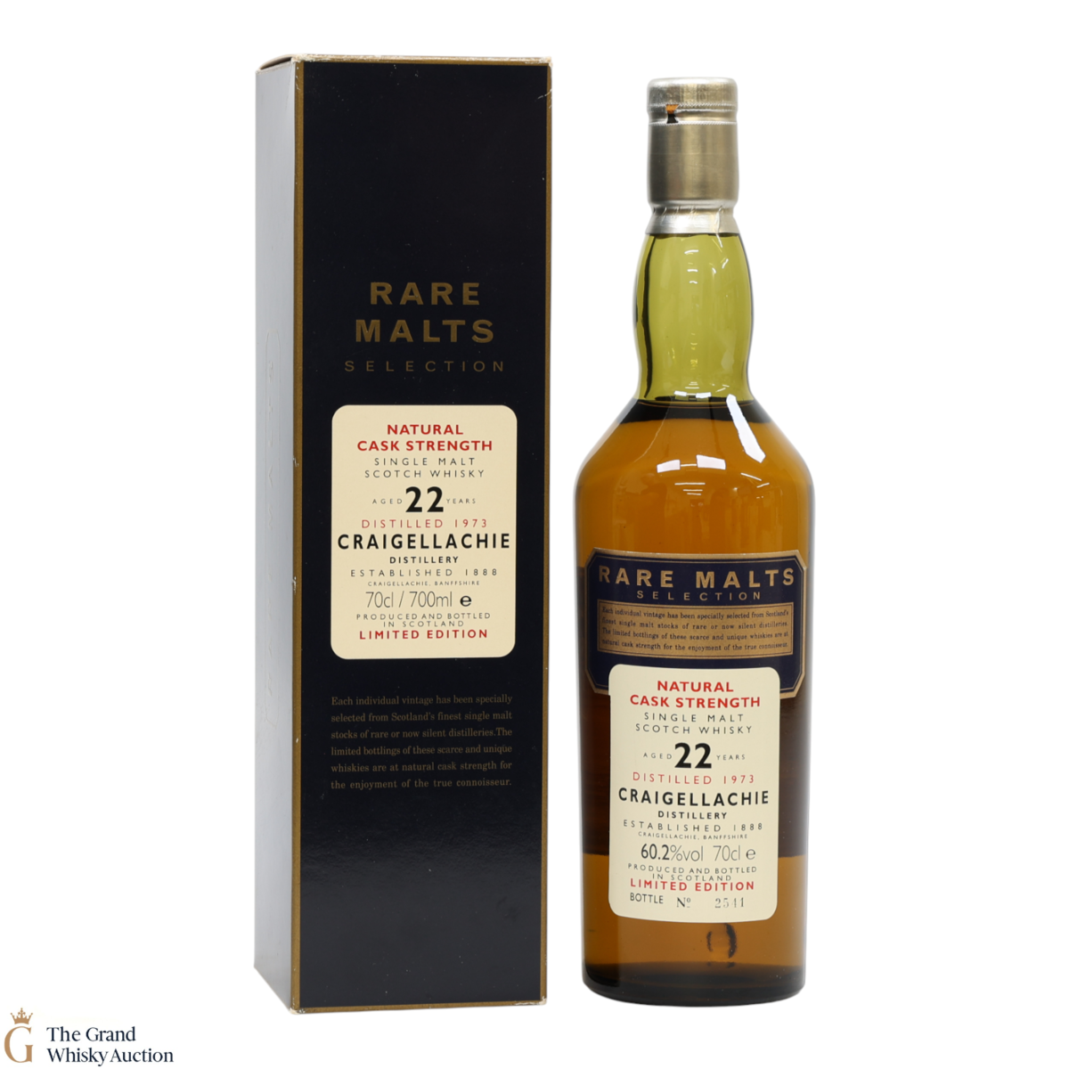 Craigellachie - 22 Year Old - 1973 Rare Malts (60.2%)