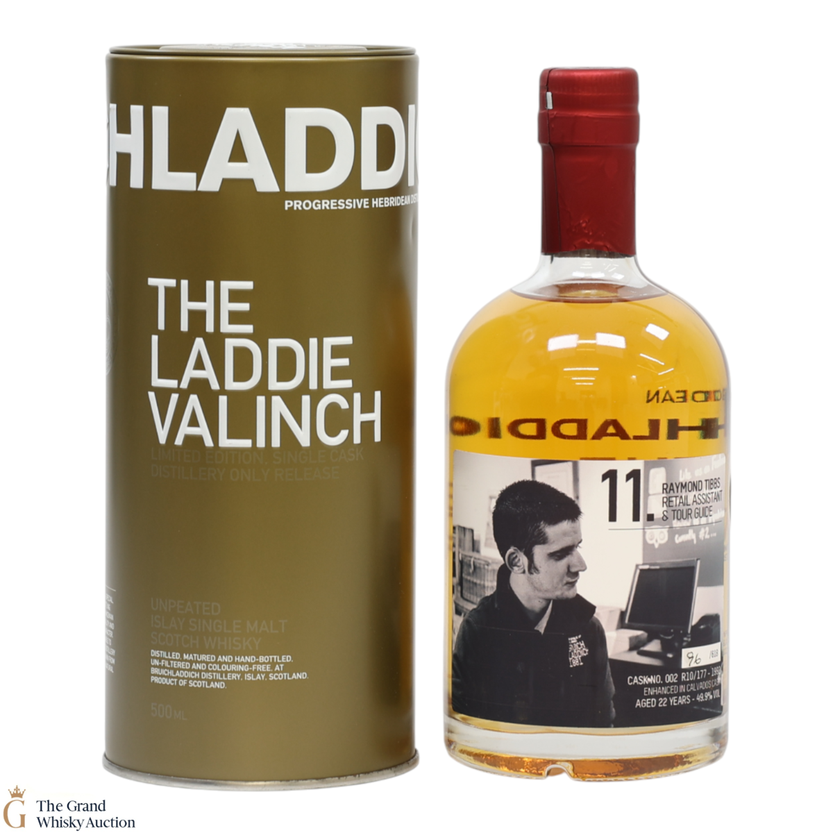 Bruichladdich - 22 Years Old - Valinch 11 - Raymond Tibbs (50cl)