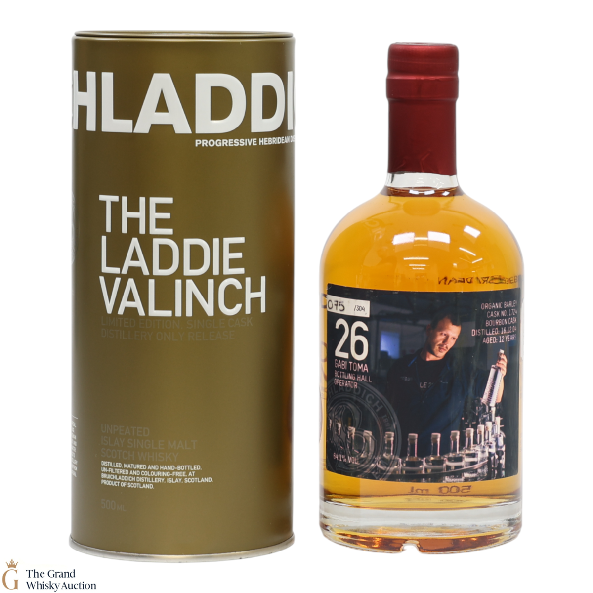 Bruichladdich - 12 Year Old - Valinch 26 - Gabi Toma (50cl)