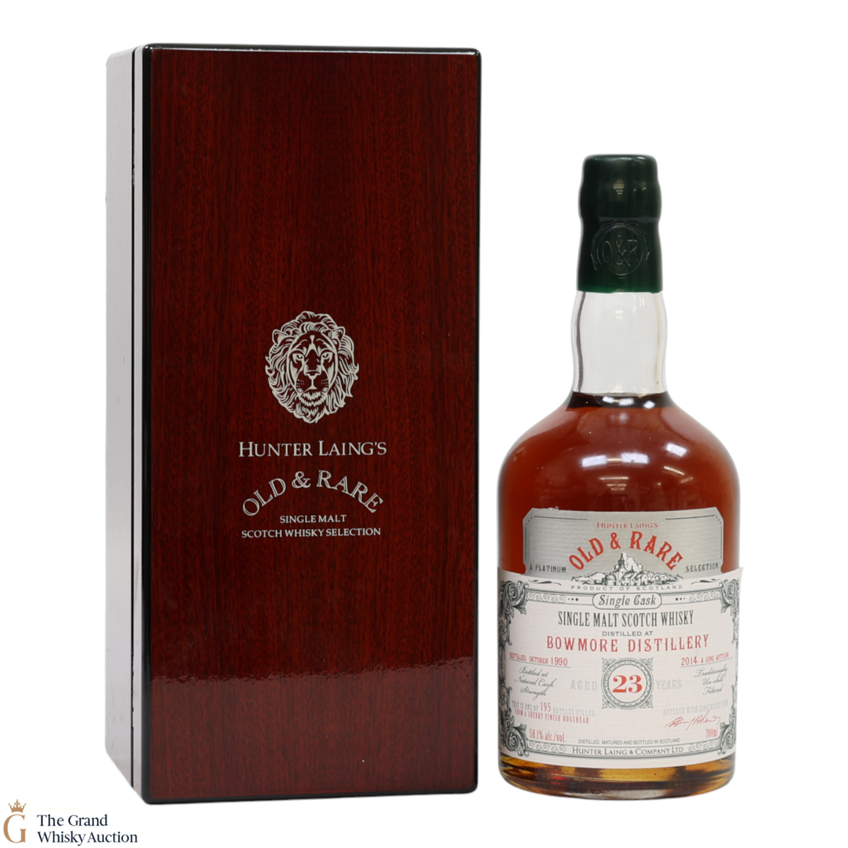 Bowmore - 23 Year Old 1990 - Hunter Laing - Old & Rare 