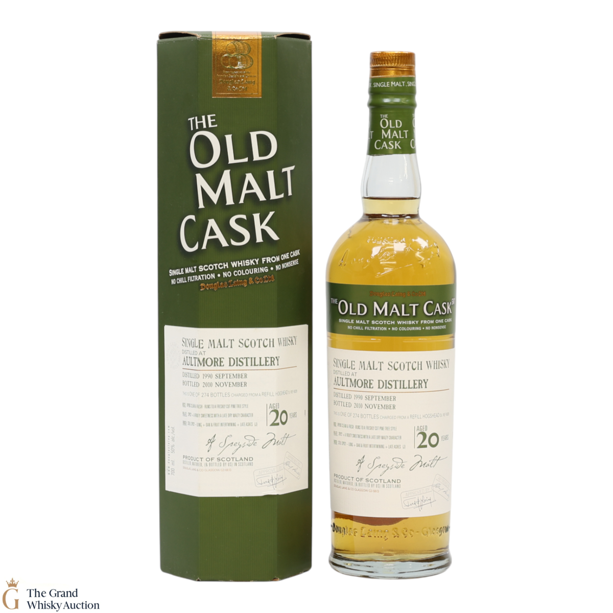Aultmore  - 20 Year Old 1990 - The Old Malt Cask