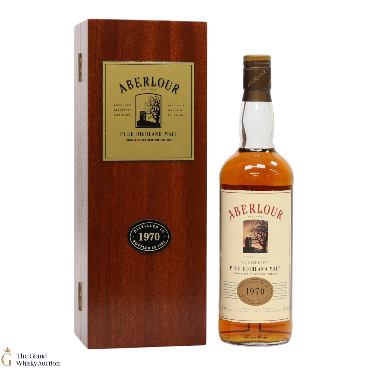 Aberlour - 21 Year Old 1970 - Bottled 1991 (75cl)