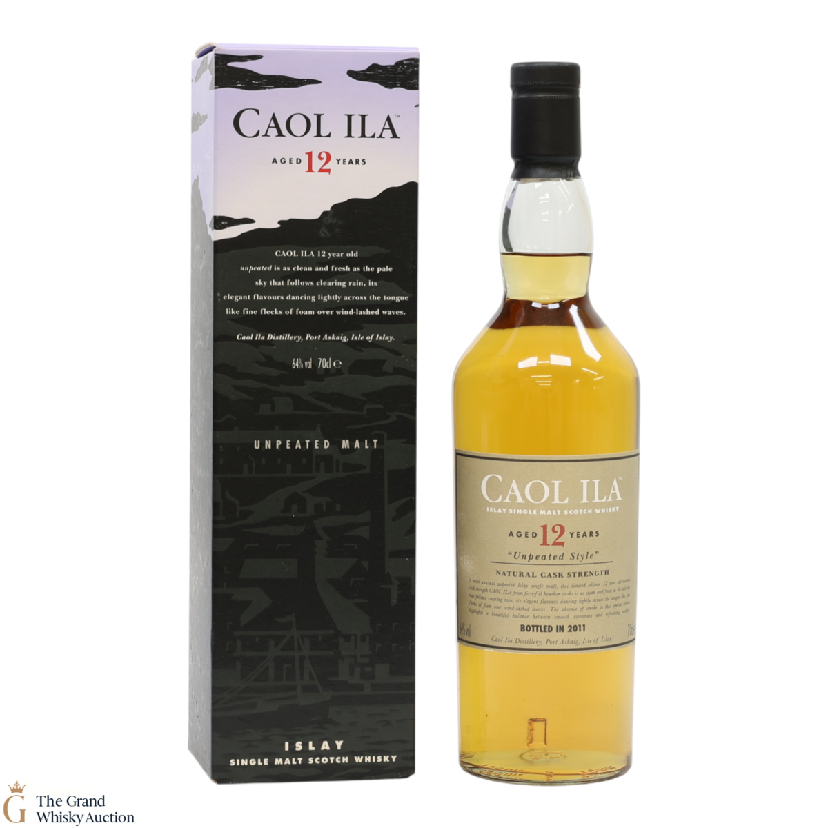 Caol Ila - 12 Year Old Unpeated 2011 (64%)