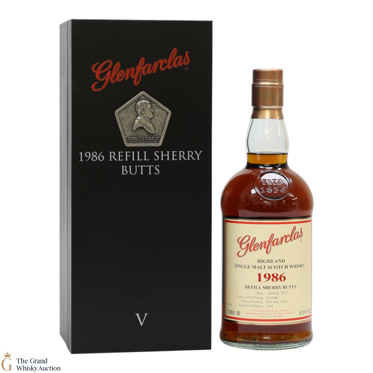 Glenfarclas - 1986 Refill Sherry Butts - Family Collector Series V