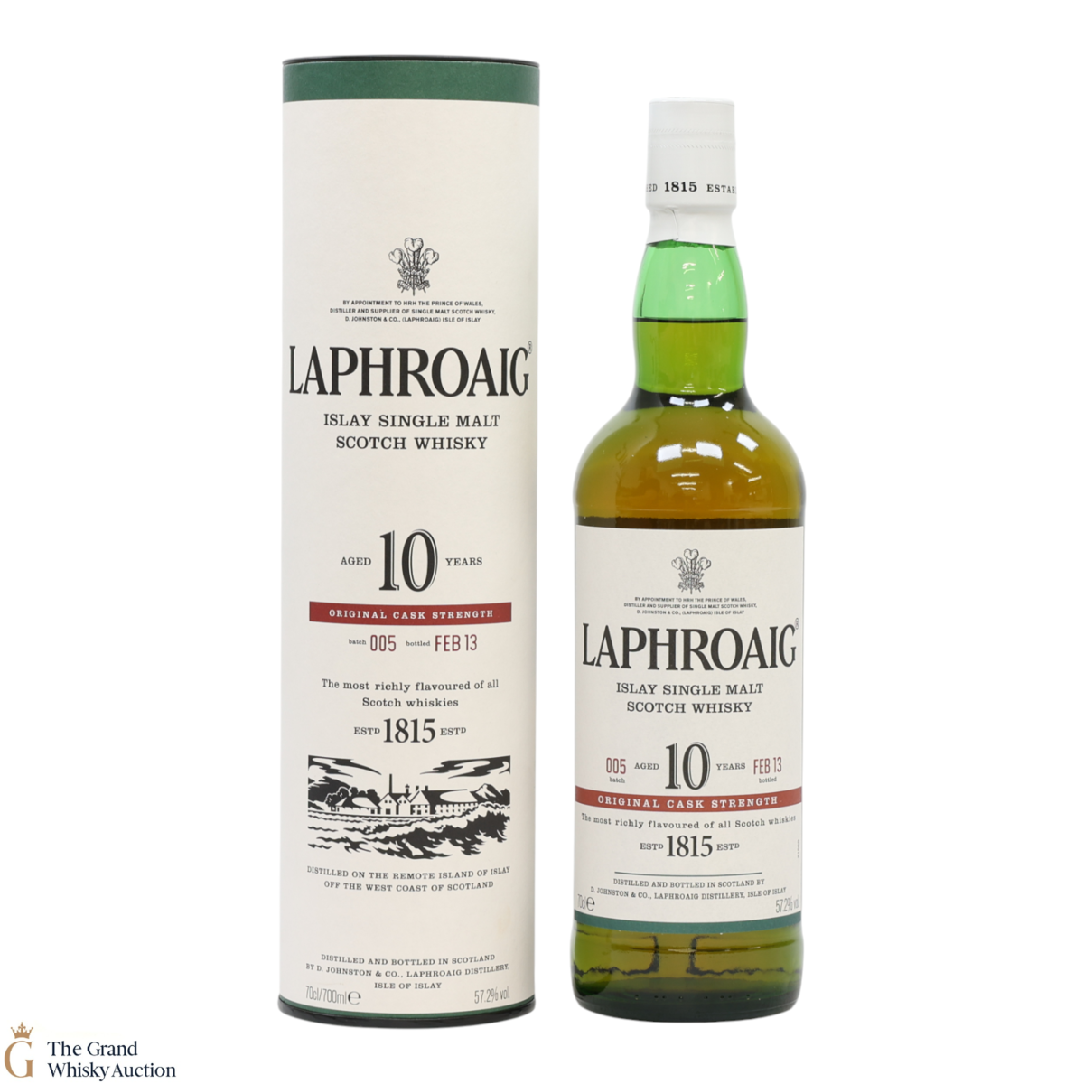 Laphroaig - 10 Year Old - Original Cask Strength Batch #005
