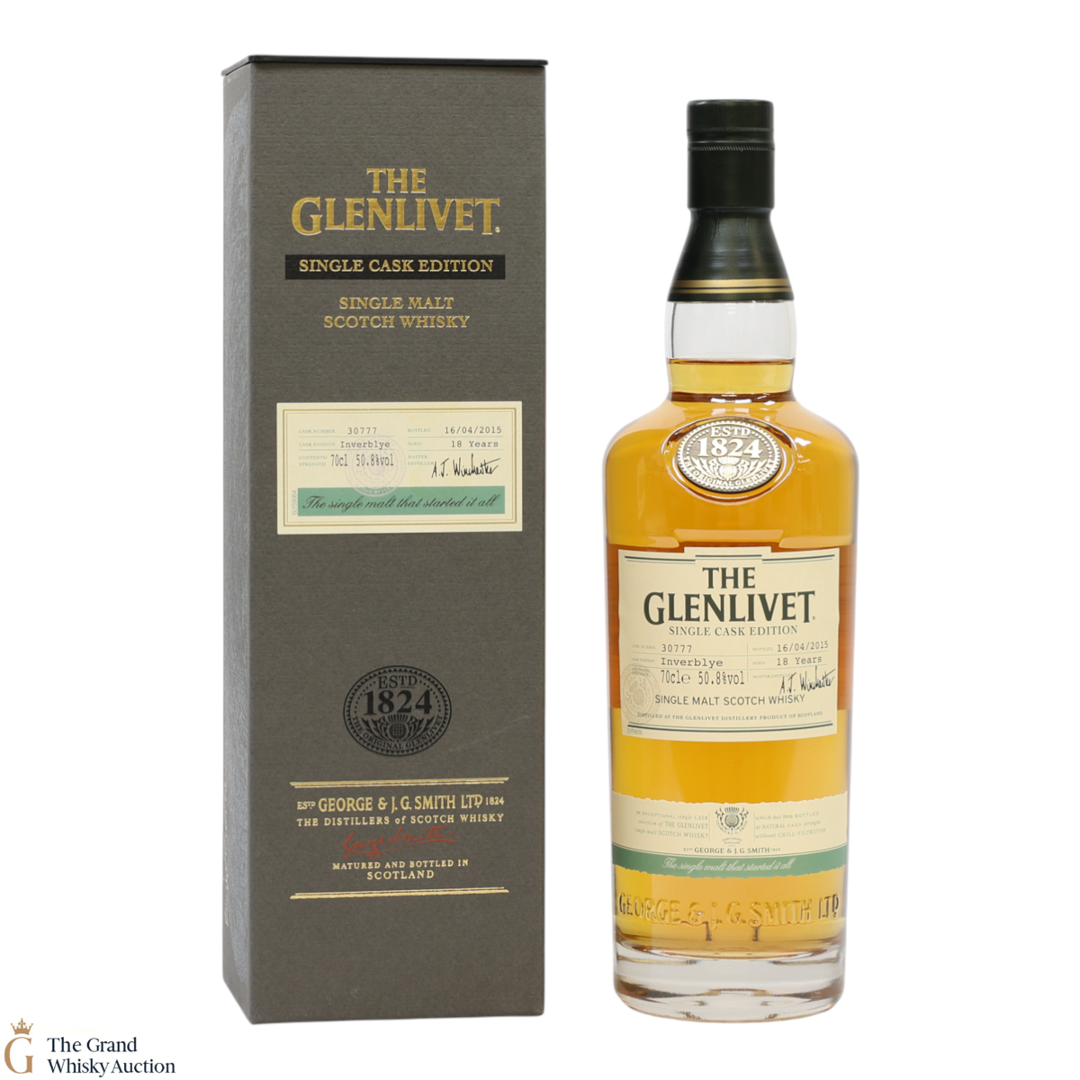 Glenlivet - 18 Year Old - Single Cask #30777 - Inverblye