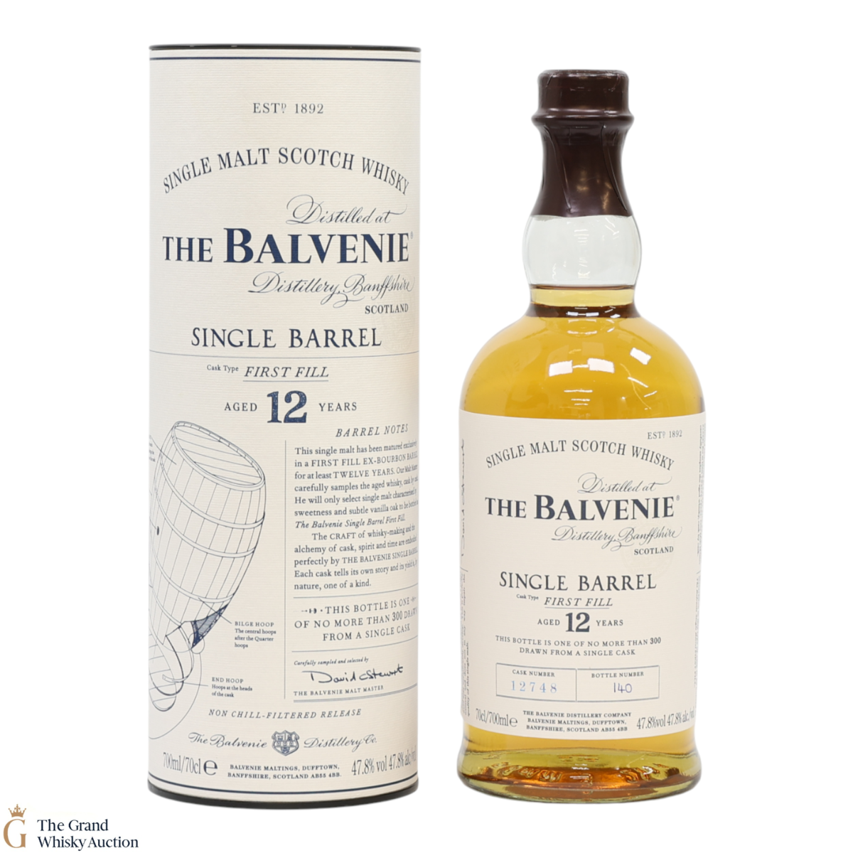 Balvenie - 12 Year Old - Single Barrel #12748