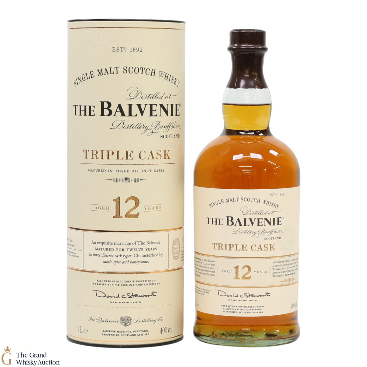 Balvenie - 12 Year Old - Triple Cask (1L)
