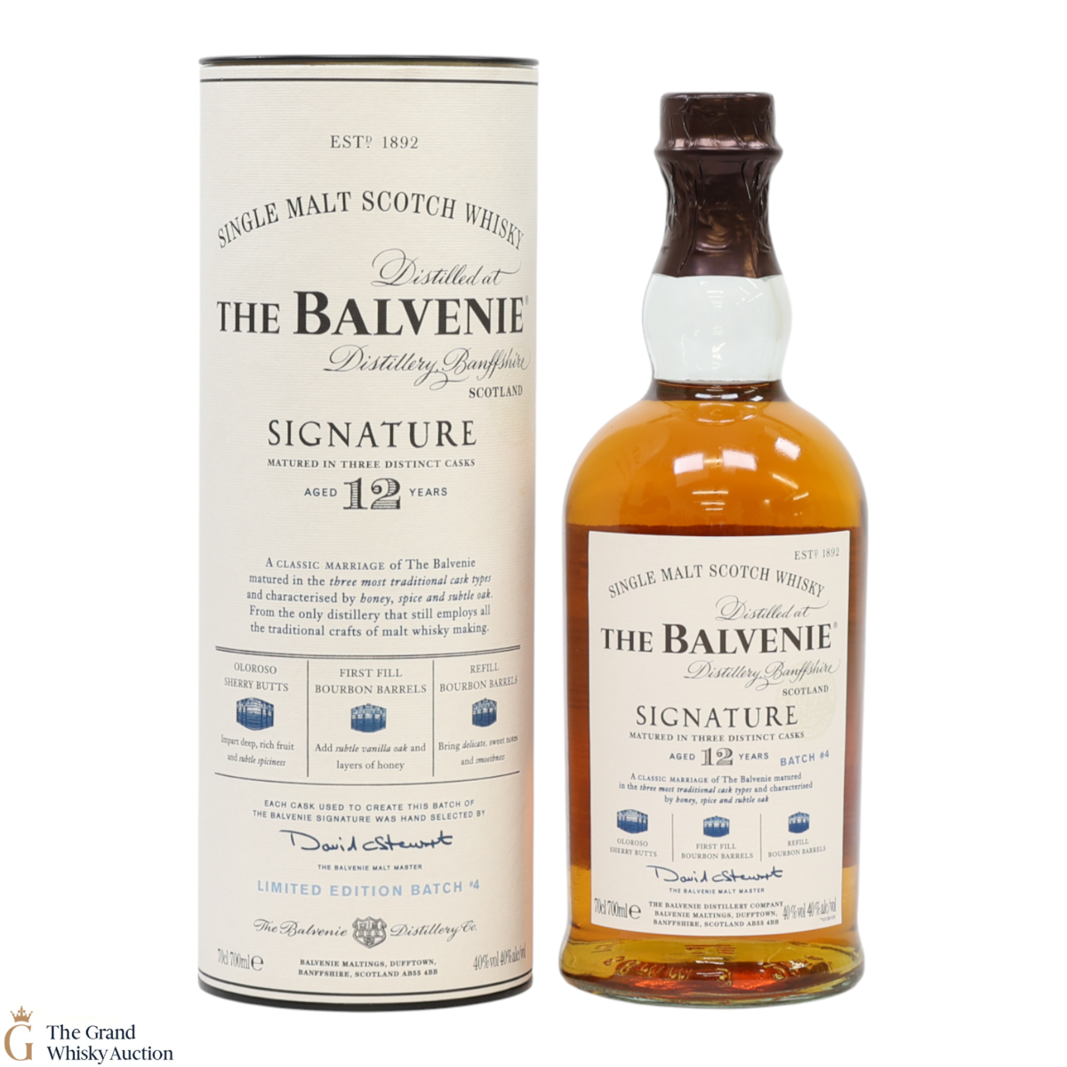 Balvenie - 12 Year Old - Signature - Batch #4