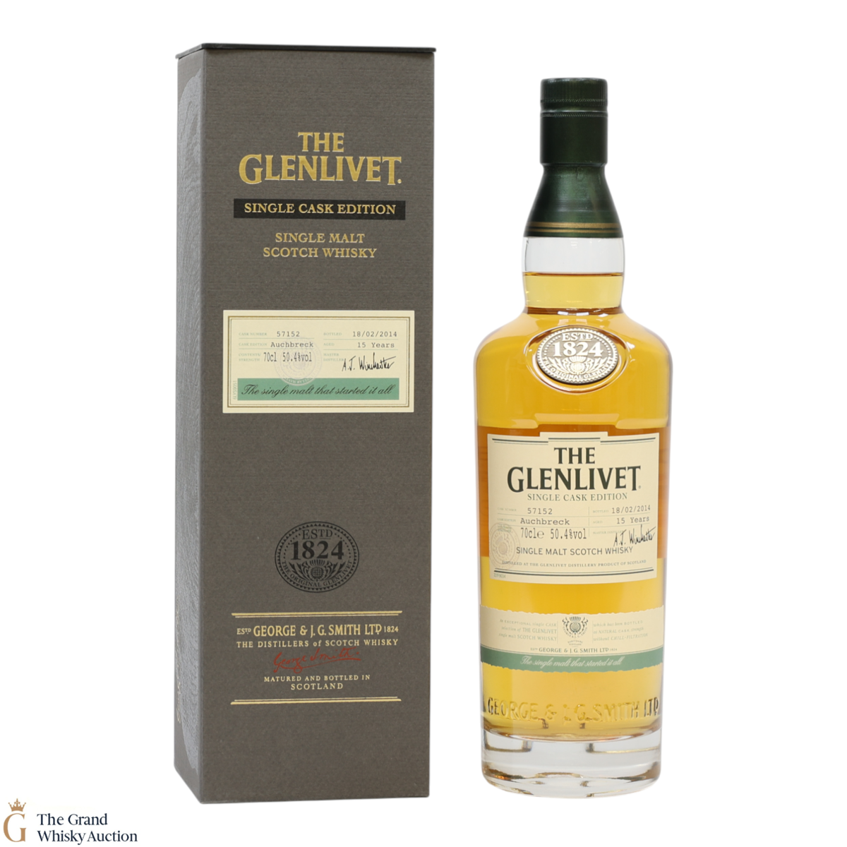 Glenlivet - 15 Year Old - Single Cask #57152 - Auchbreck