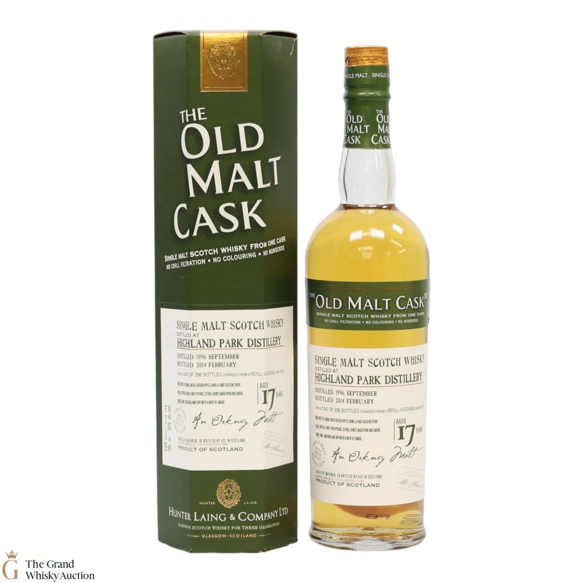 Highland Park - 17 Year Old 1996 Old Malt Cask 2014 #10313