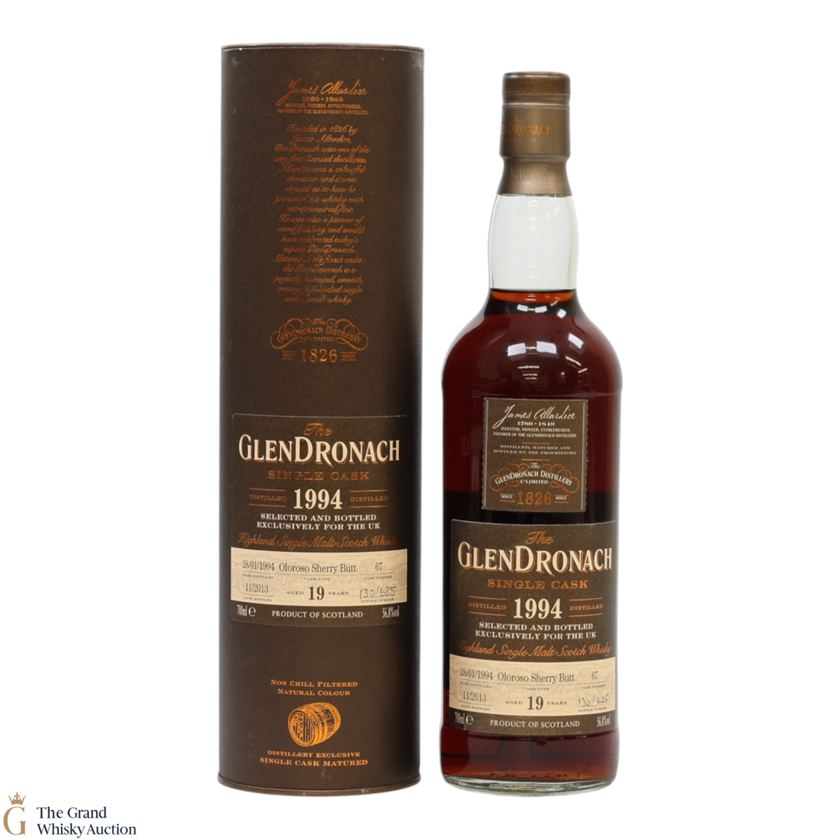 Glendronach - 19 Year Old 1994 - Single Cask #67