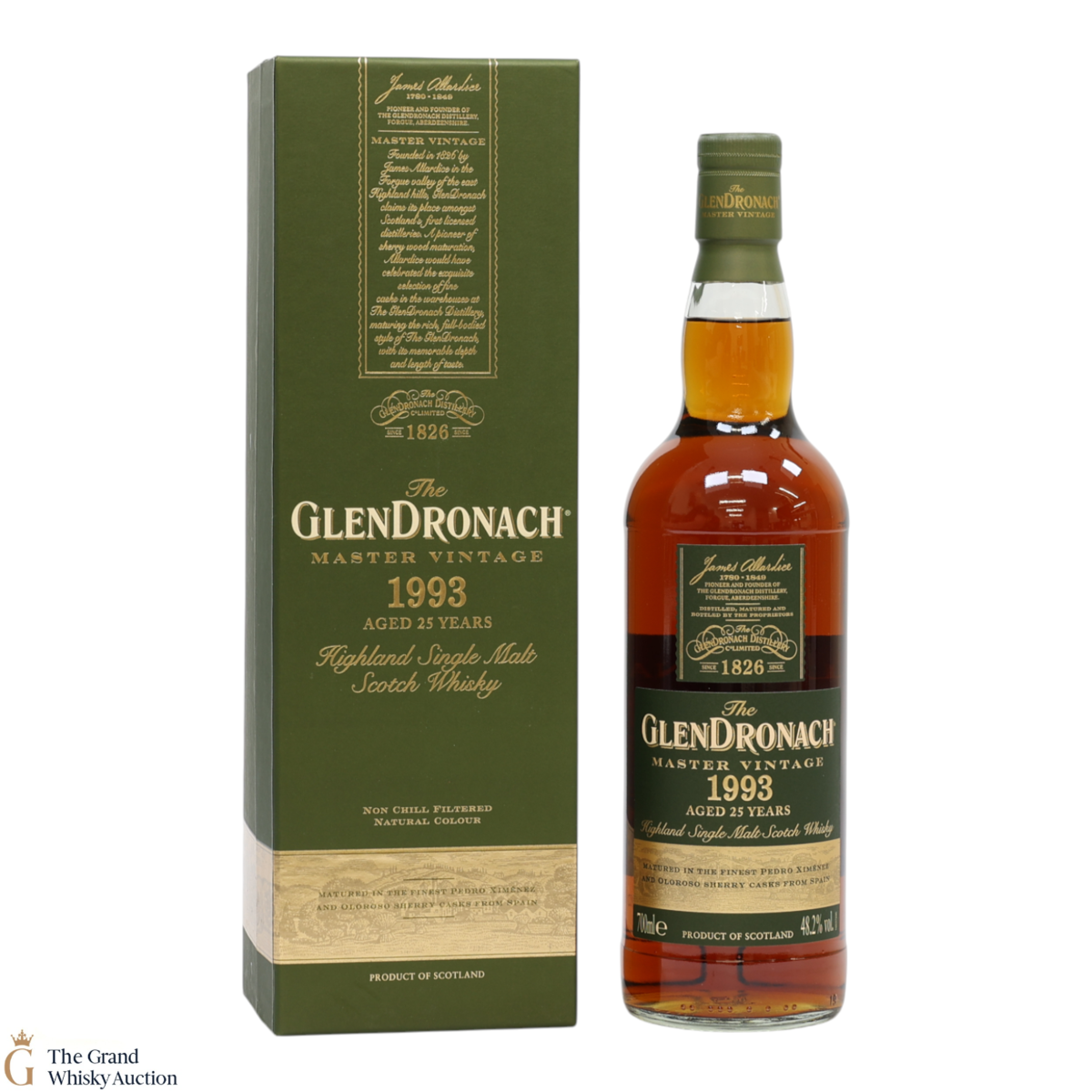Glendronach - 25 Year Old - 1993 Master Vintage