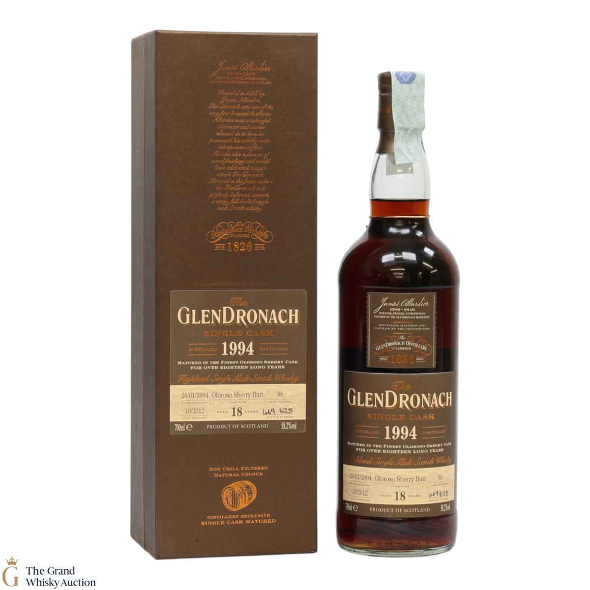 Glendronach - 18 Year Old 1994 - Single Cask #98