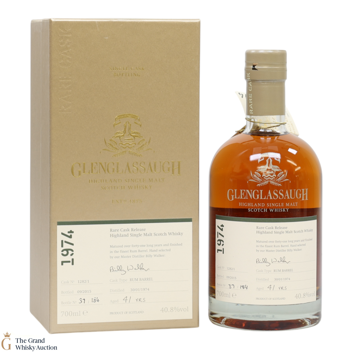 Glenglassaugh - 41 Year Old - 1974 - Rare Cask Release 