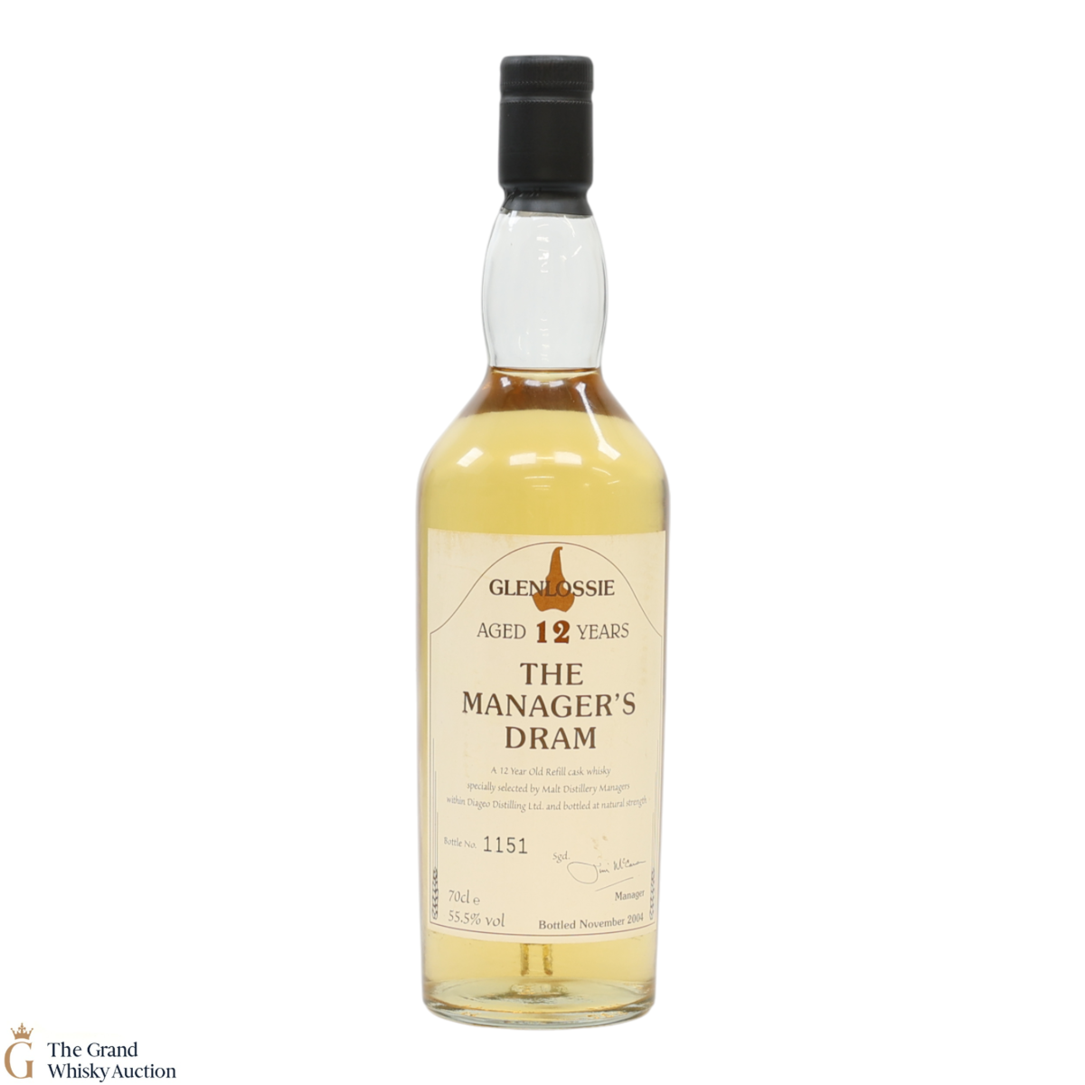 Glenlossie - 12 Year Old 2004 - Manager's Dram