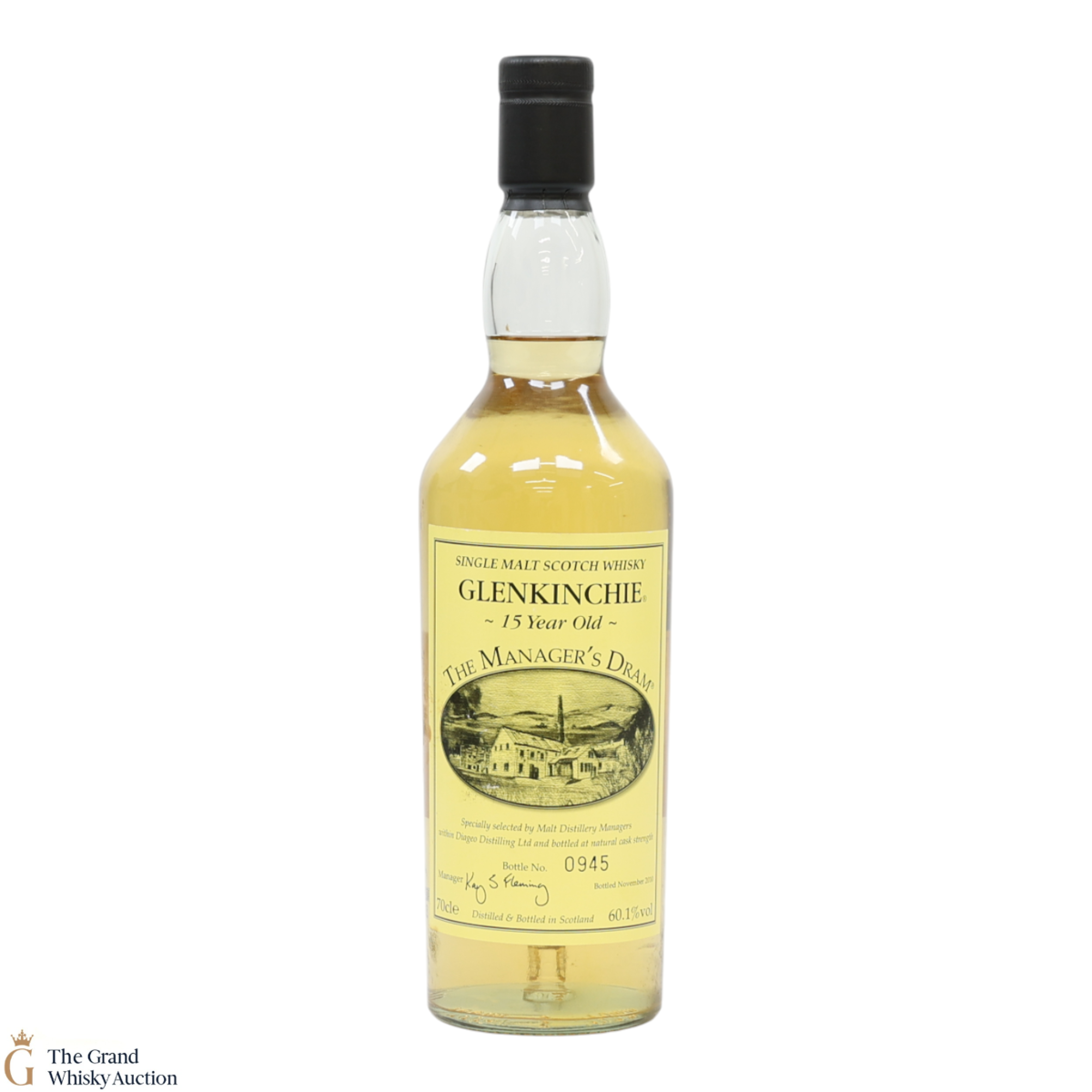 Glenkinchie - 15 Year Old - Manager's Dram 2010