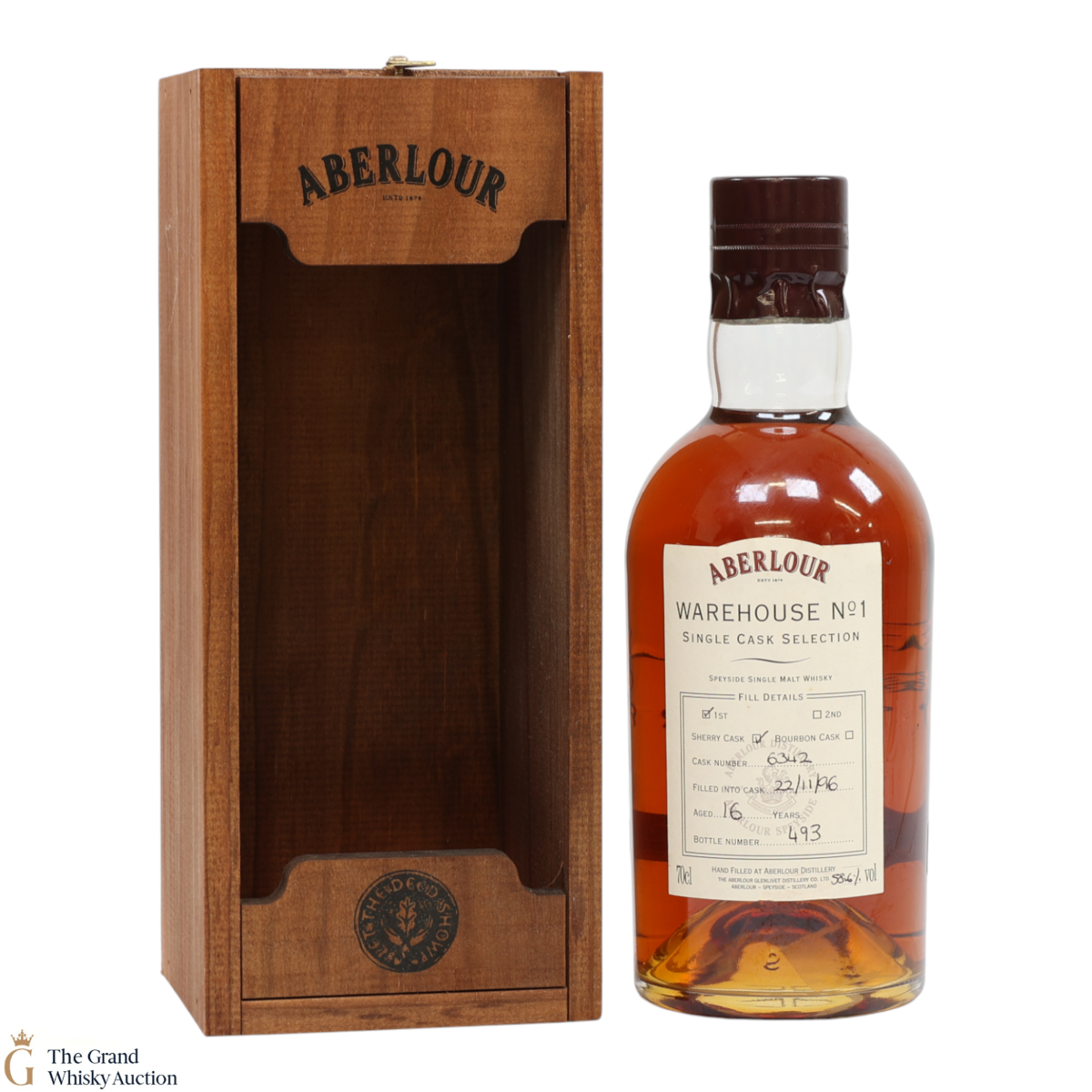 Aberlour - 16 Year Old - Warehouse 1 Single Cask Selection #6342