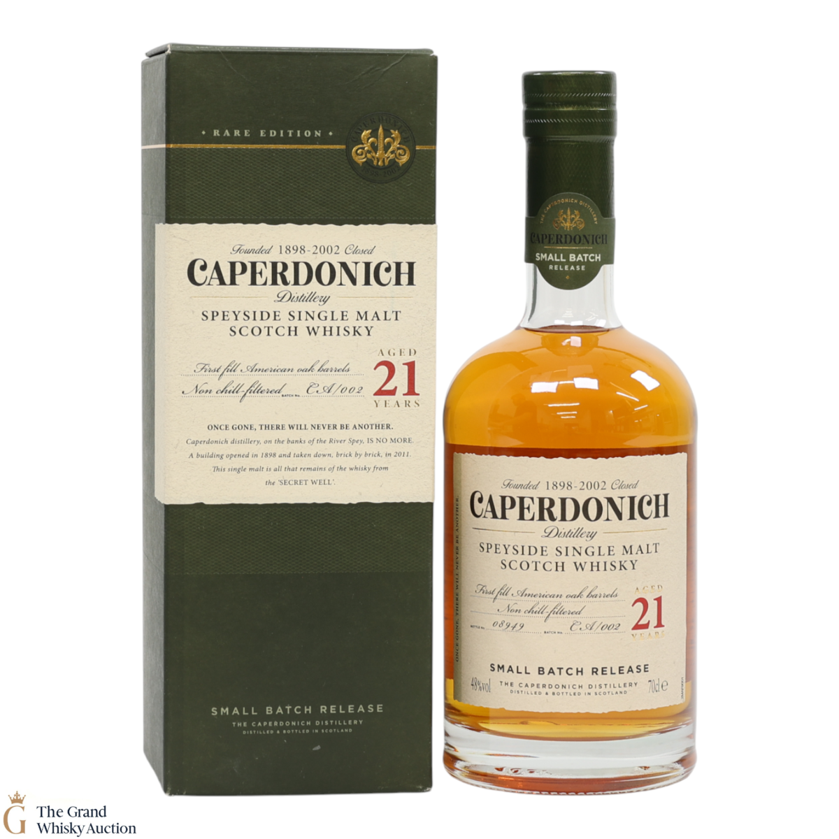 Caperdonich - 21 Year Old - Small Batch Release - Rare Edition