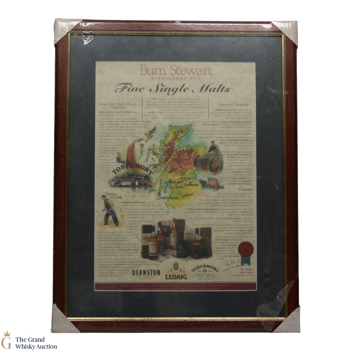 Burn Stewart Distillers - Framed Picture