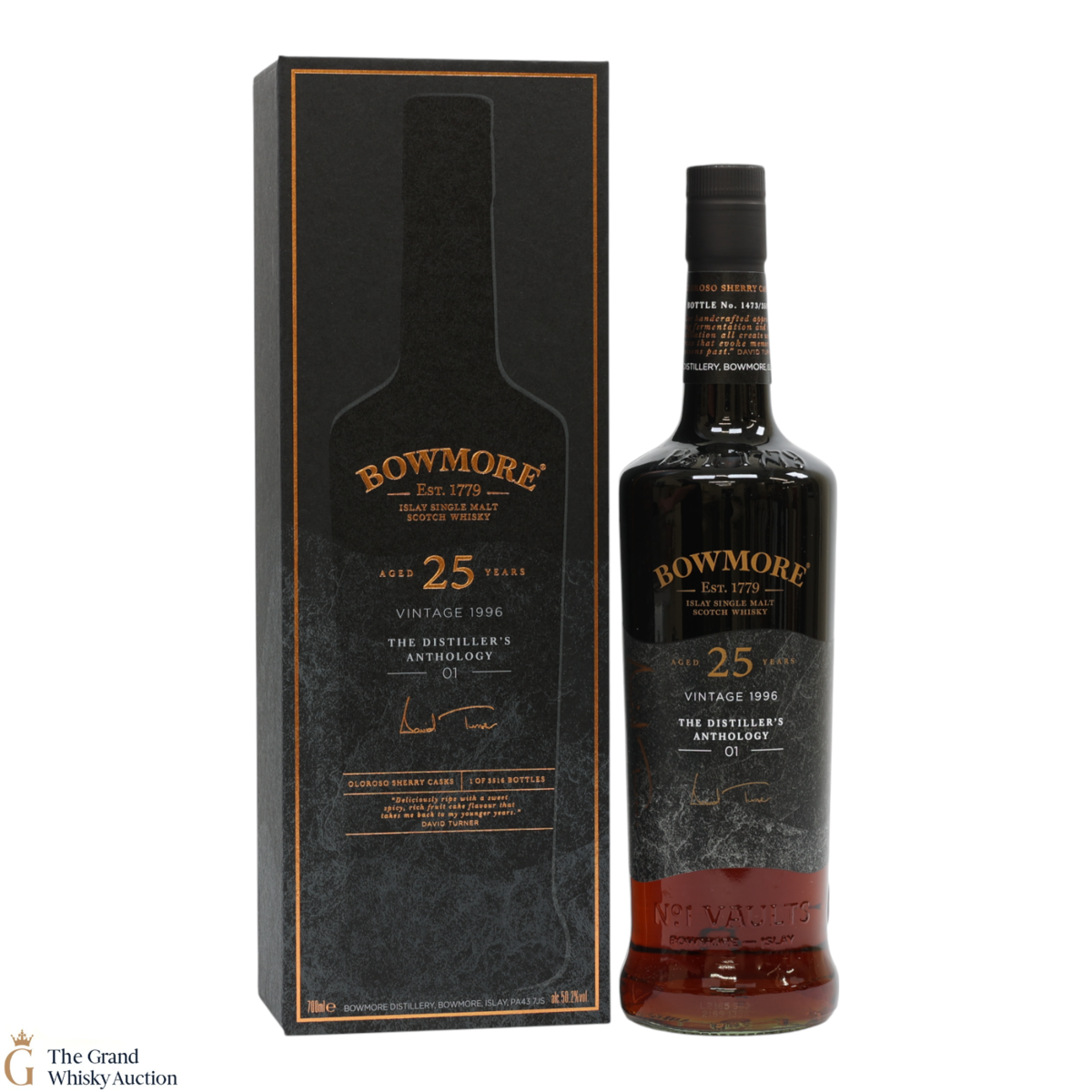 Bowmore - 25 Year Old 1996 The Distiller's Anthology 2022 #01 (SIGNED)