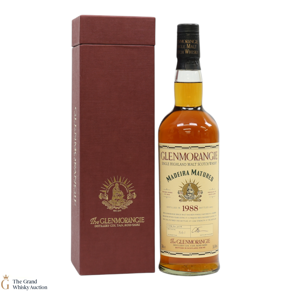 Glenmorangie - 15 Year Old 1988 - Madeira Matured #3078