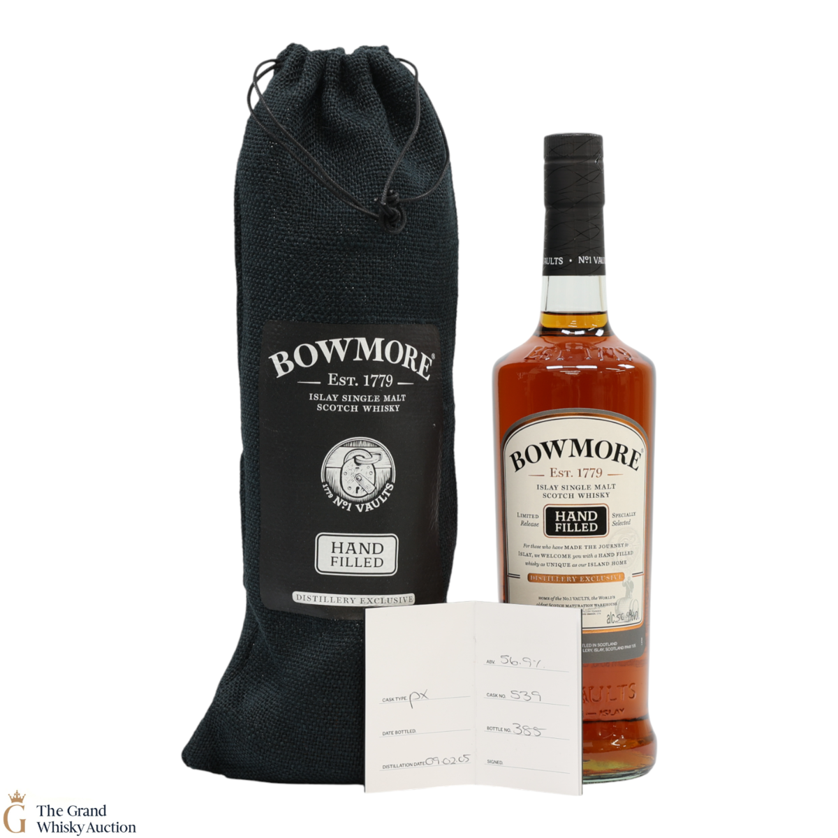Bowmore - 2005 Hand Filled - PX Cask #539