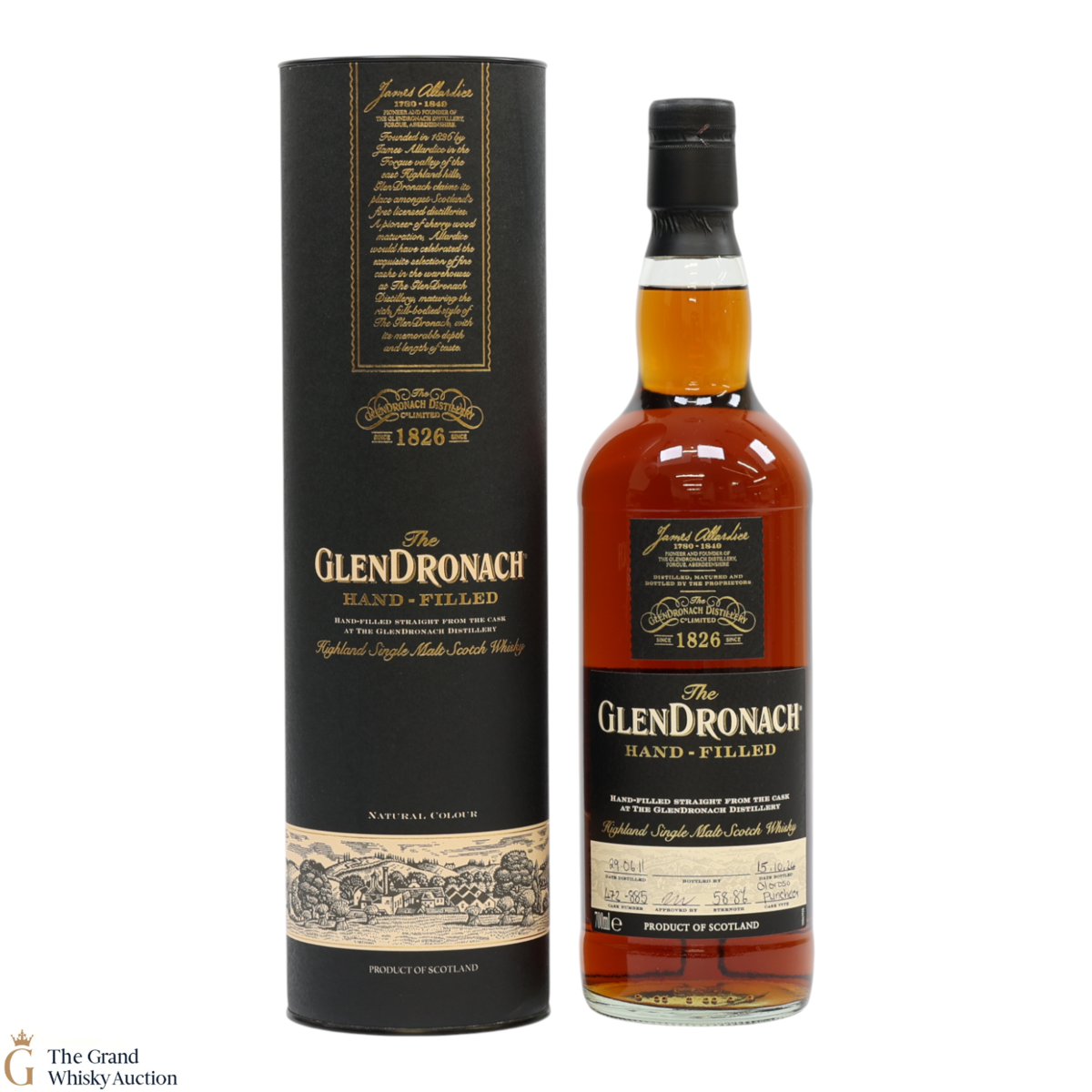 Glendronach - 13 Year Old 2011 Hand Filled Cask Strength Oloroso #885