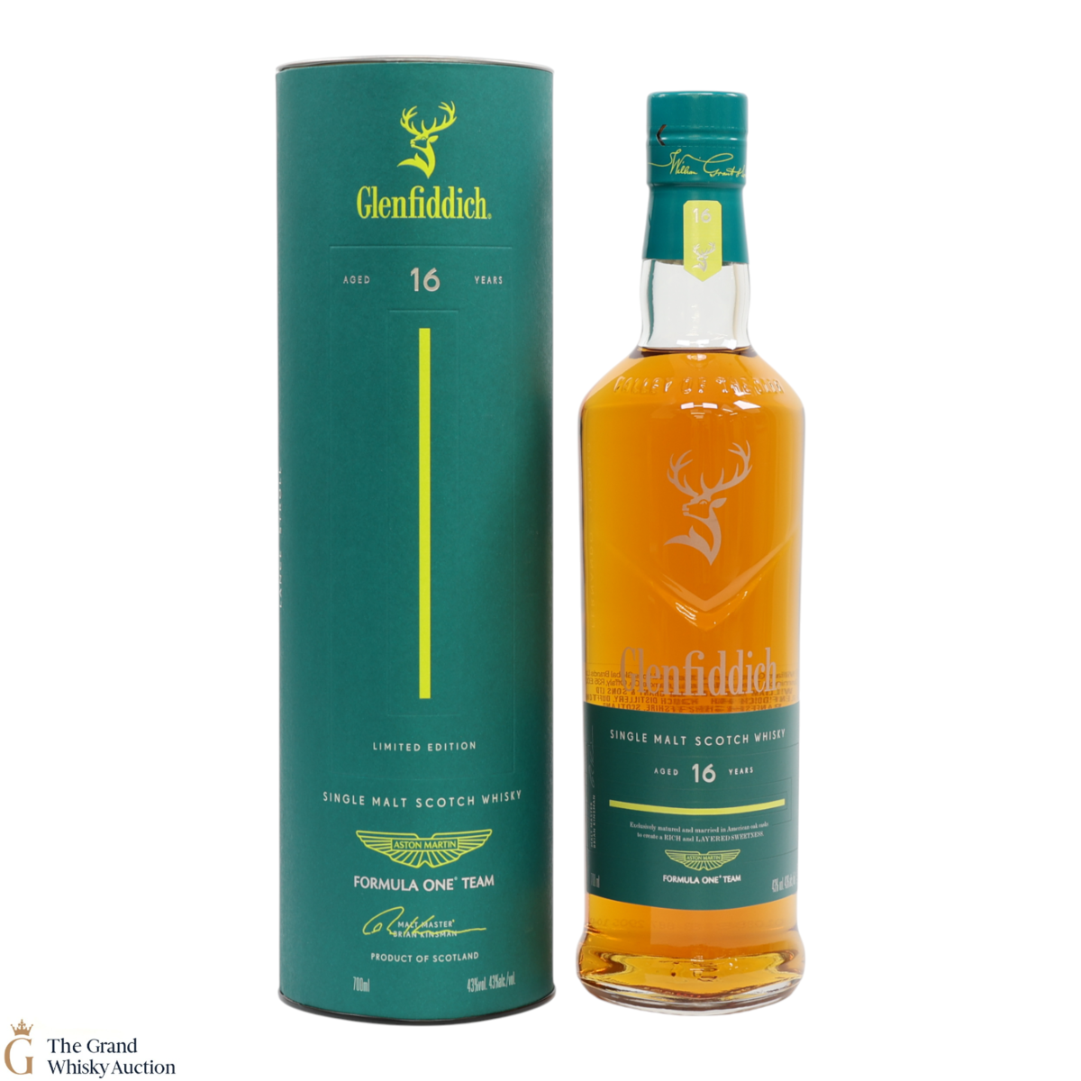 Glenfiddich - 16 Year Old - Aston Martin Formula One Team - Limited Edition