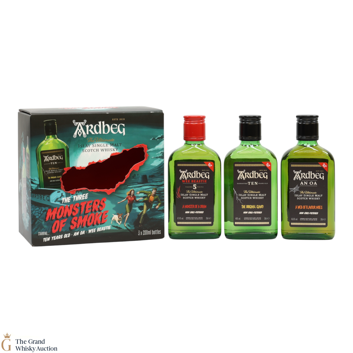 Ardbeg - The Three Monsters Of Smoke (3 x 20cl)