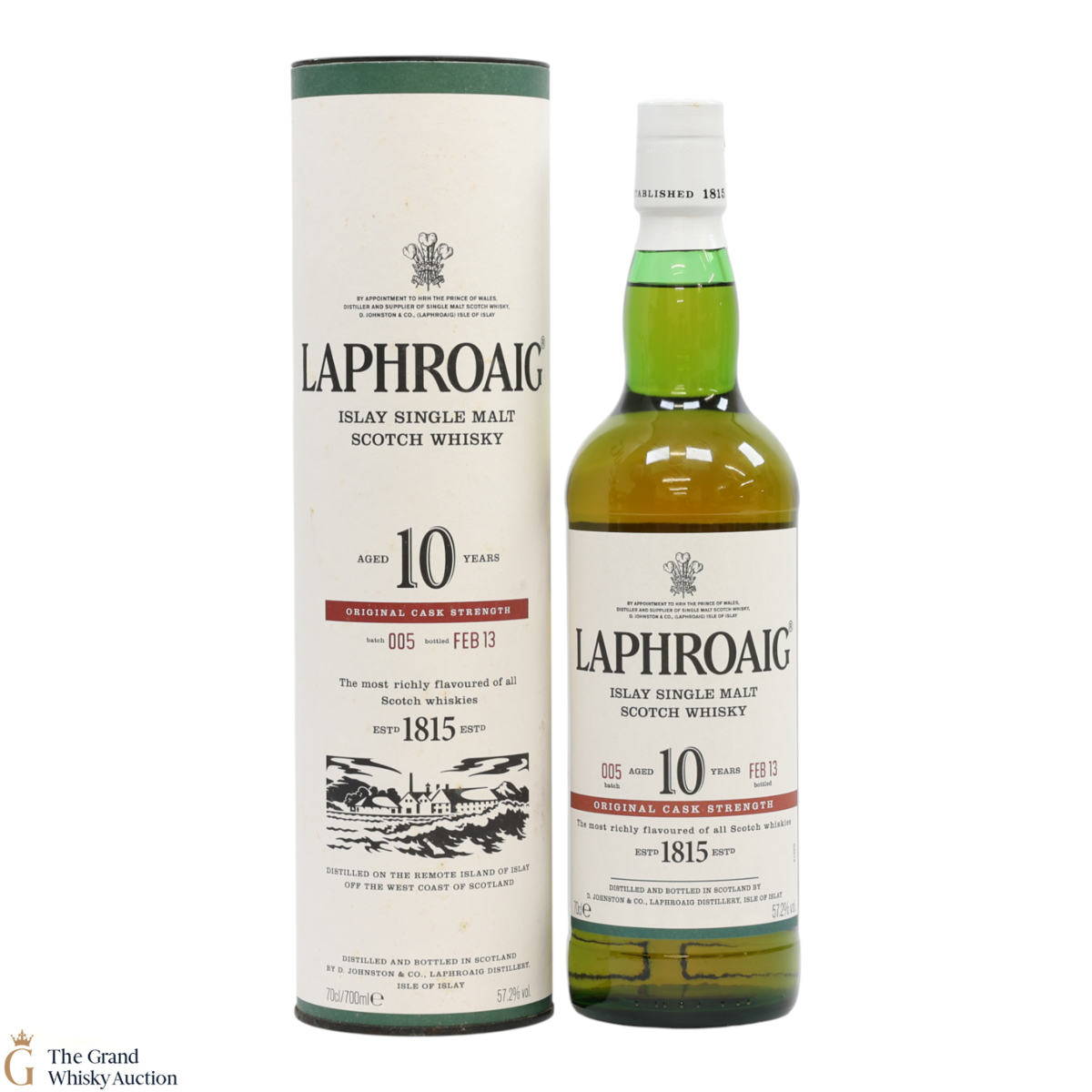 Laphroaig - 10 Year Old - Original Cask Strength Batch #005