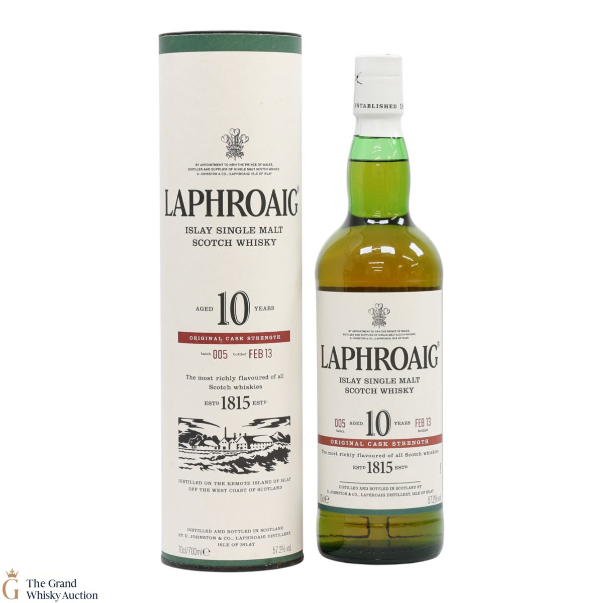 Laphroaig - 10 Year Old - Original Cask Strength Batch #005