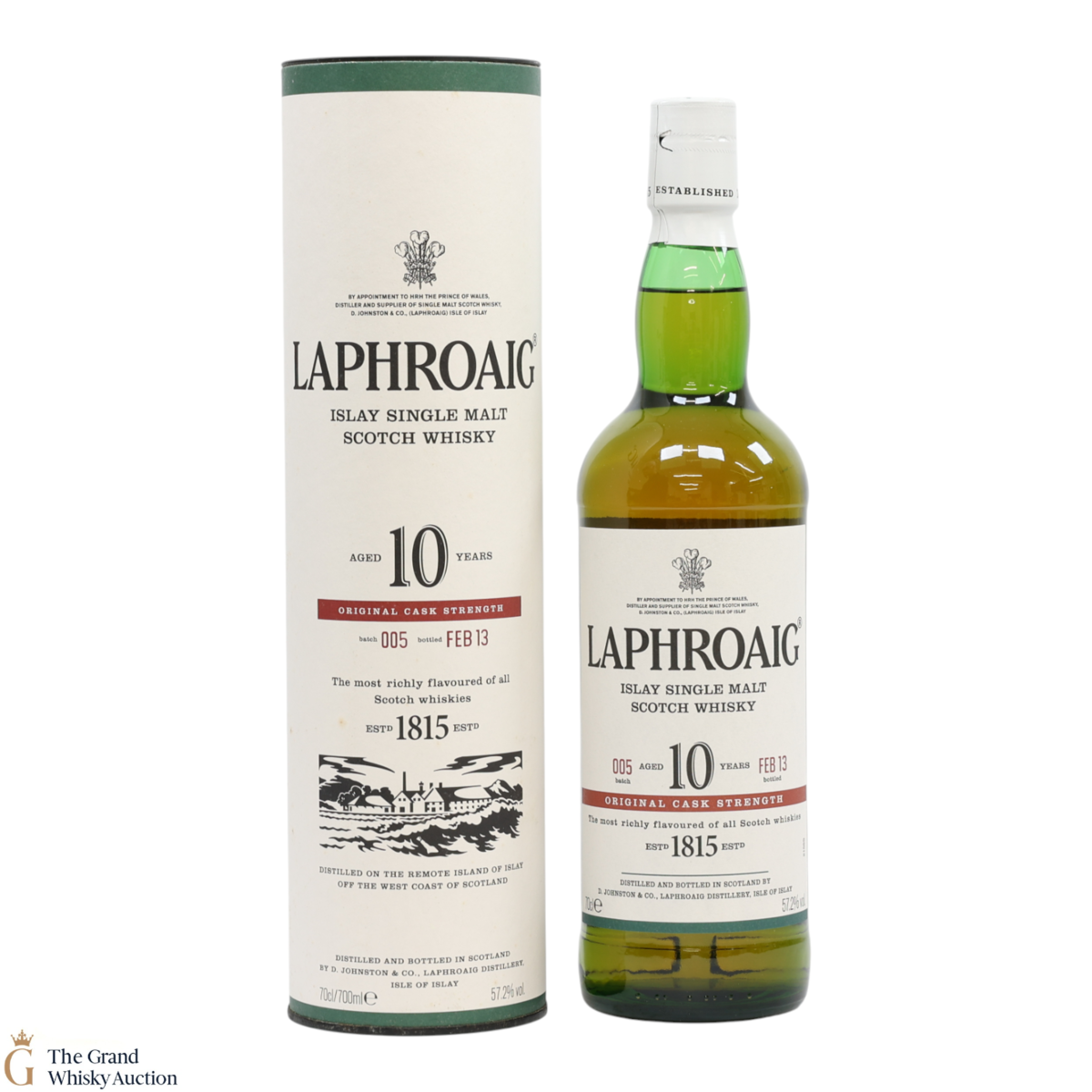 Laphroaig - 10 Year Old - Original Cask Strength Batch #005