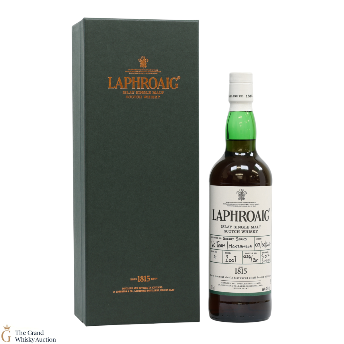 Laphroaig - 2007 Single Manzanilla Cask #4 - Sherry Series 2024