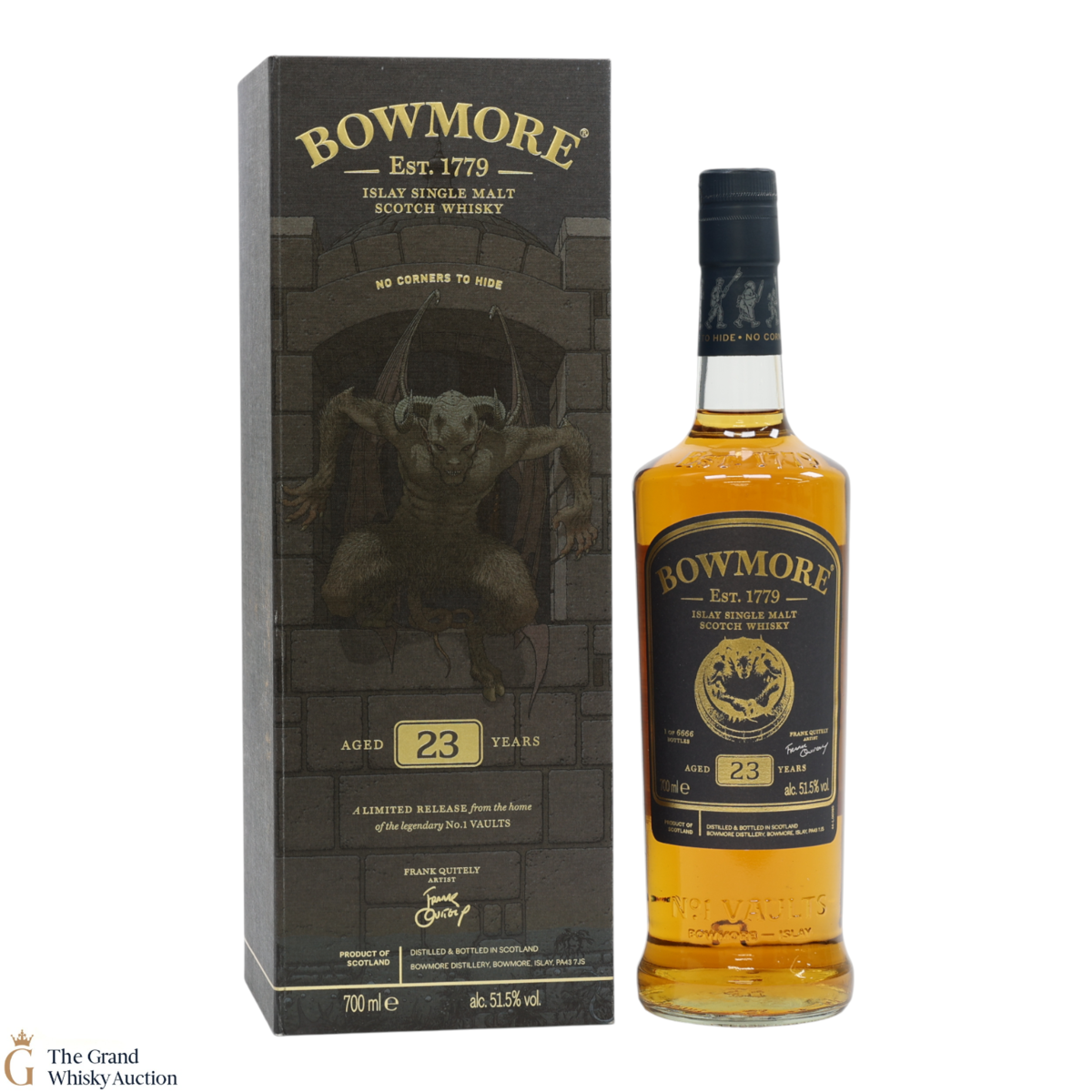 Bowmore - 23 Year Old - Frank Quitely - No Corners to Hide