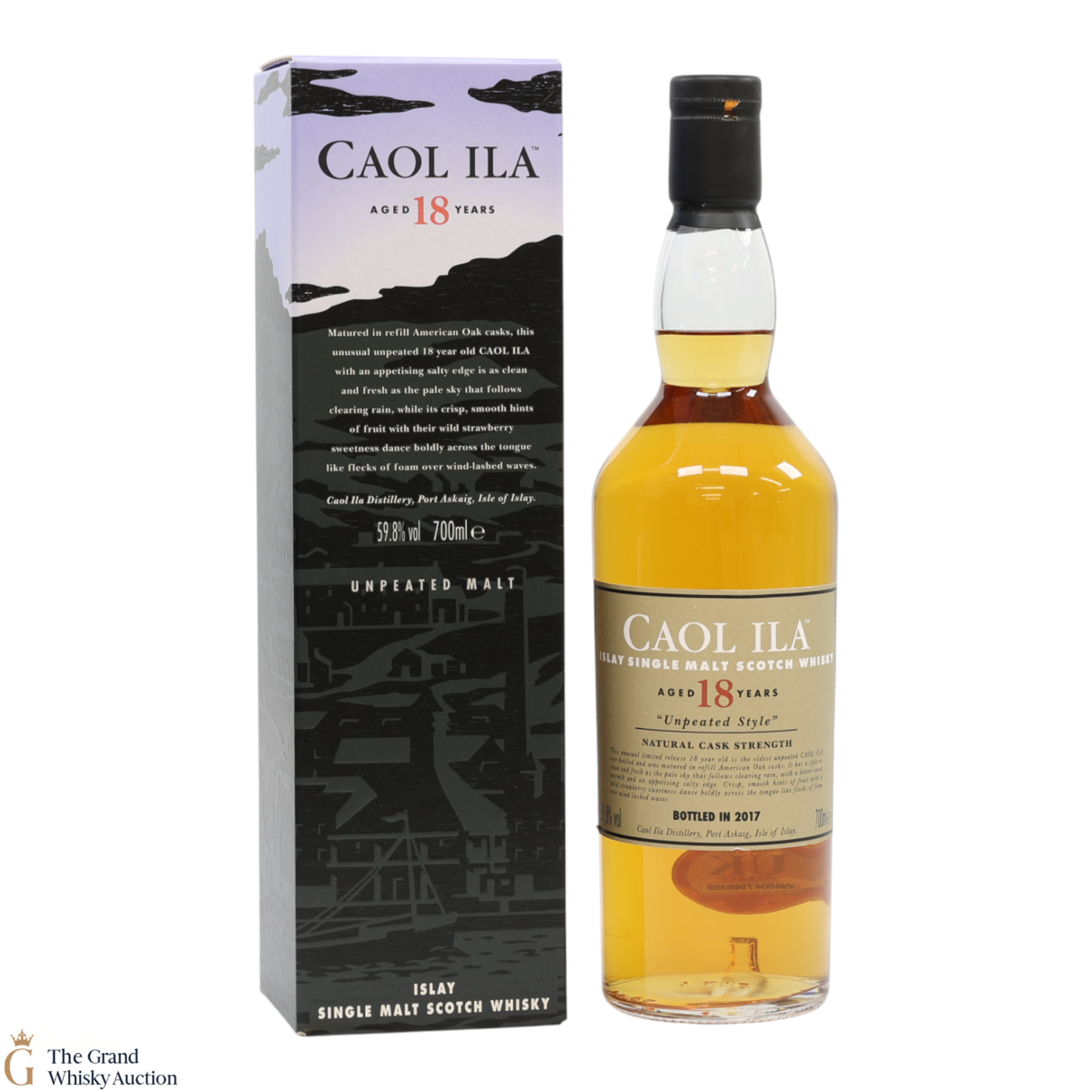 Caol Ila - 18 Year Old - Unpeated 2017 (59.8%)