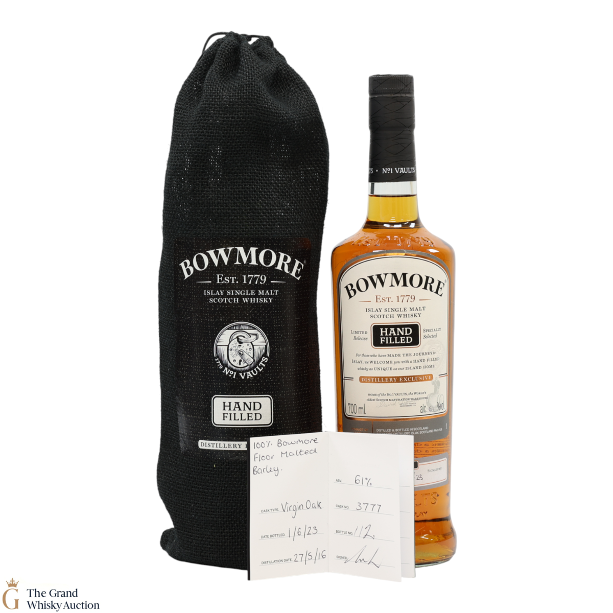 Bowmore - 7 Year Old - 2023 Hand Fill - Virgin Oak #3777