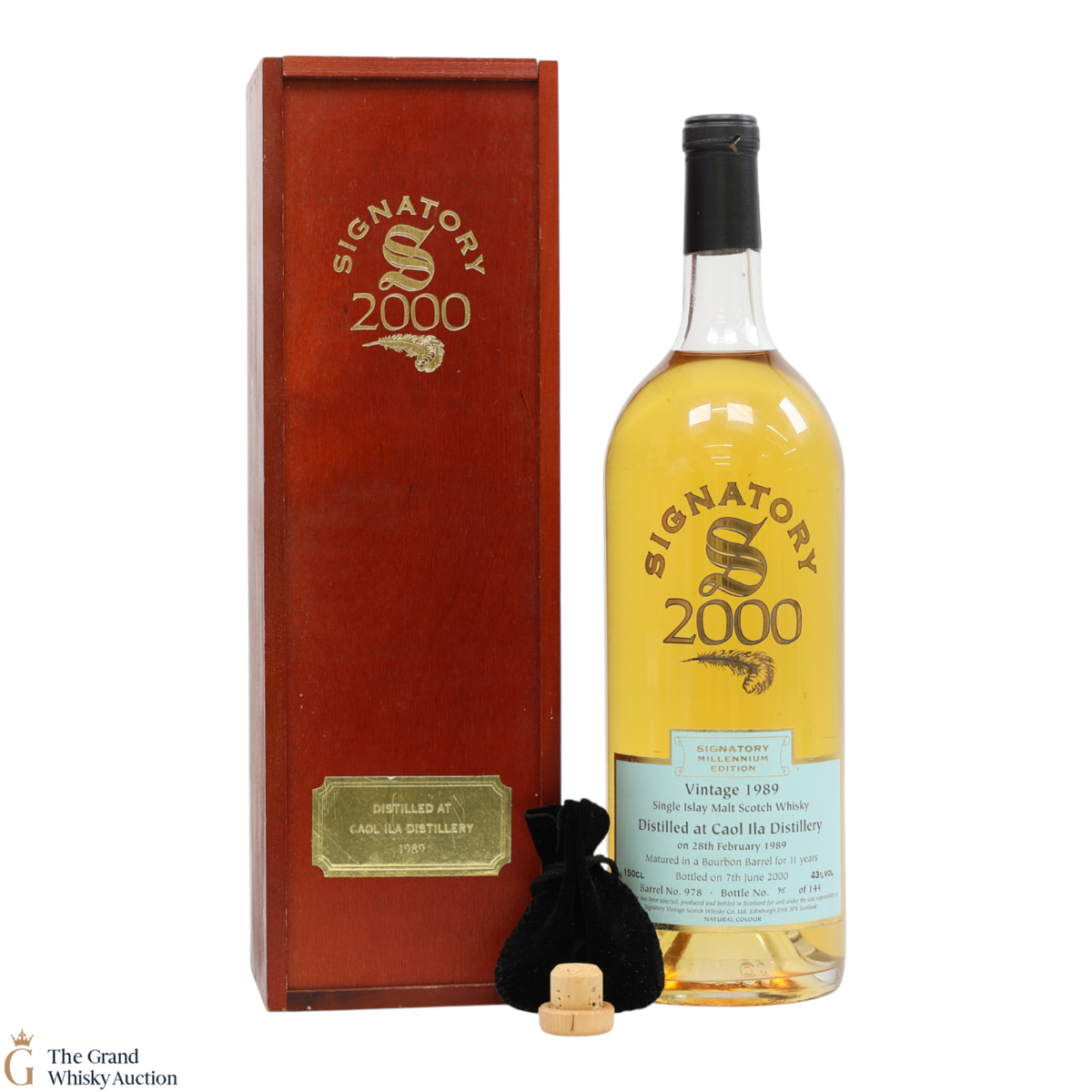 Caol Ila - 11 Year Old 1989 - Signatory Millennium Edition (1.5L)