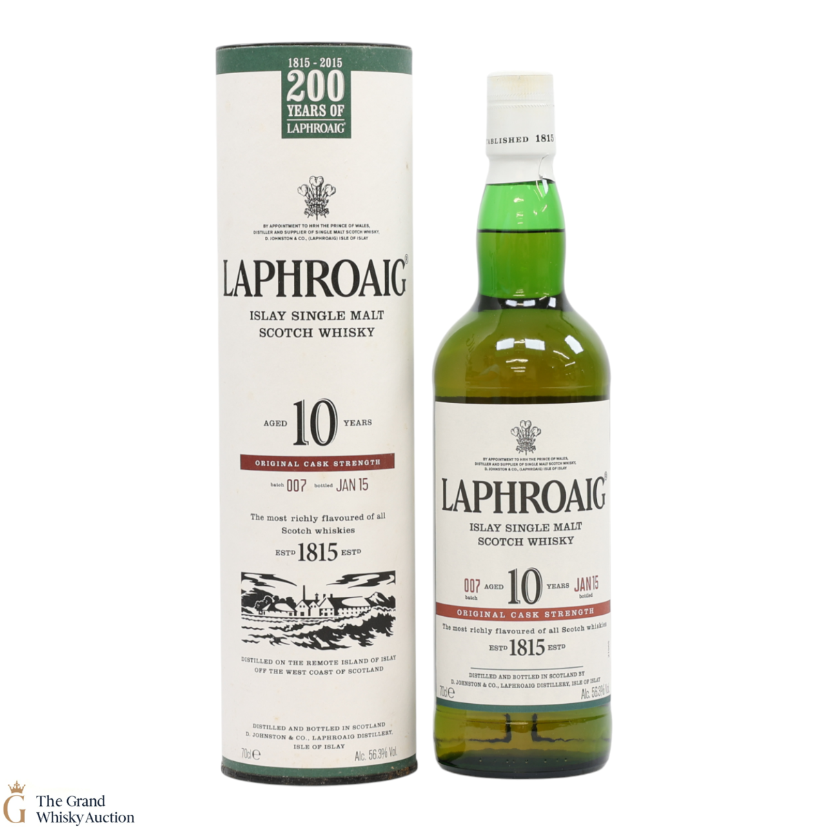 Laphroaig - 10 Year Old - Original Cask Strength Batch #007