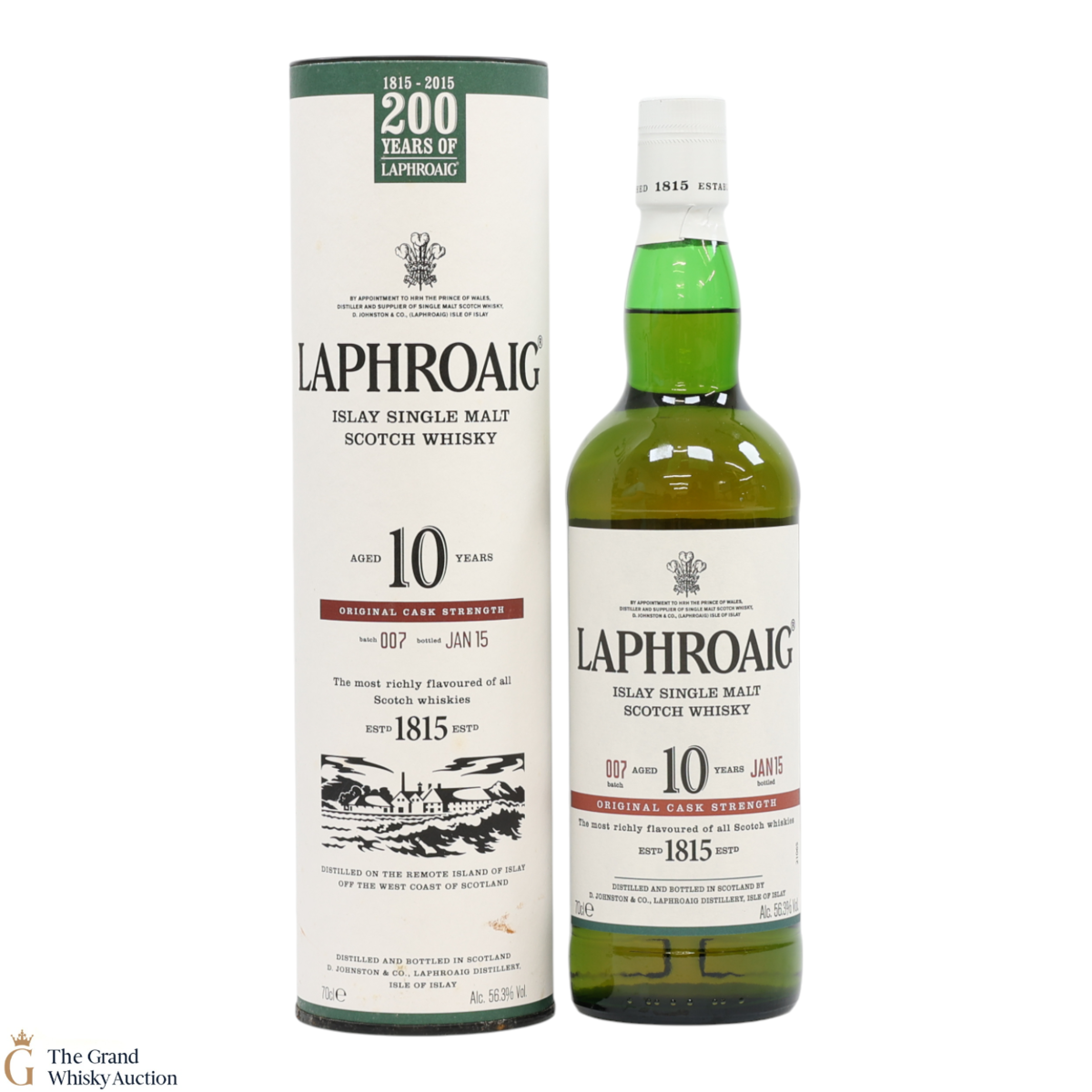 Laphroaig - 10 Year Old - Original Cask Strength Batch #007