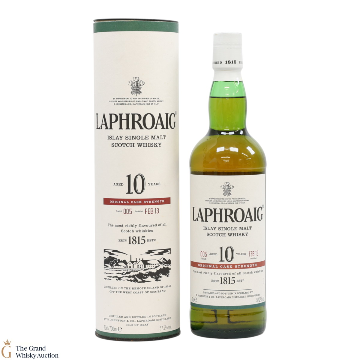 Laphroaig - 10 Year Old - Original Cask Strength Batch #005