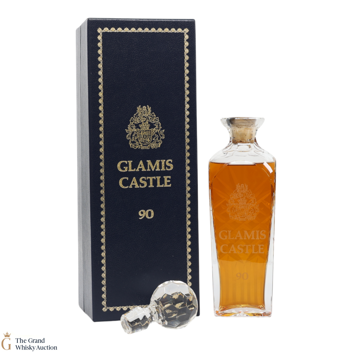 Glamis Castle - 25 Year Old - Royal Crystal Decanter (75cl)